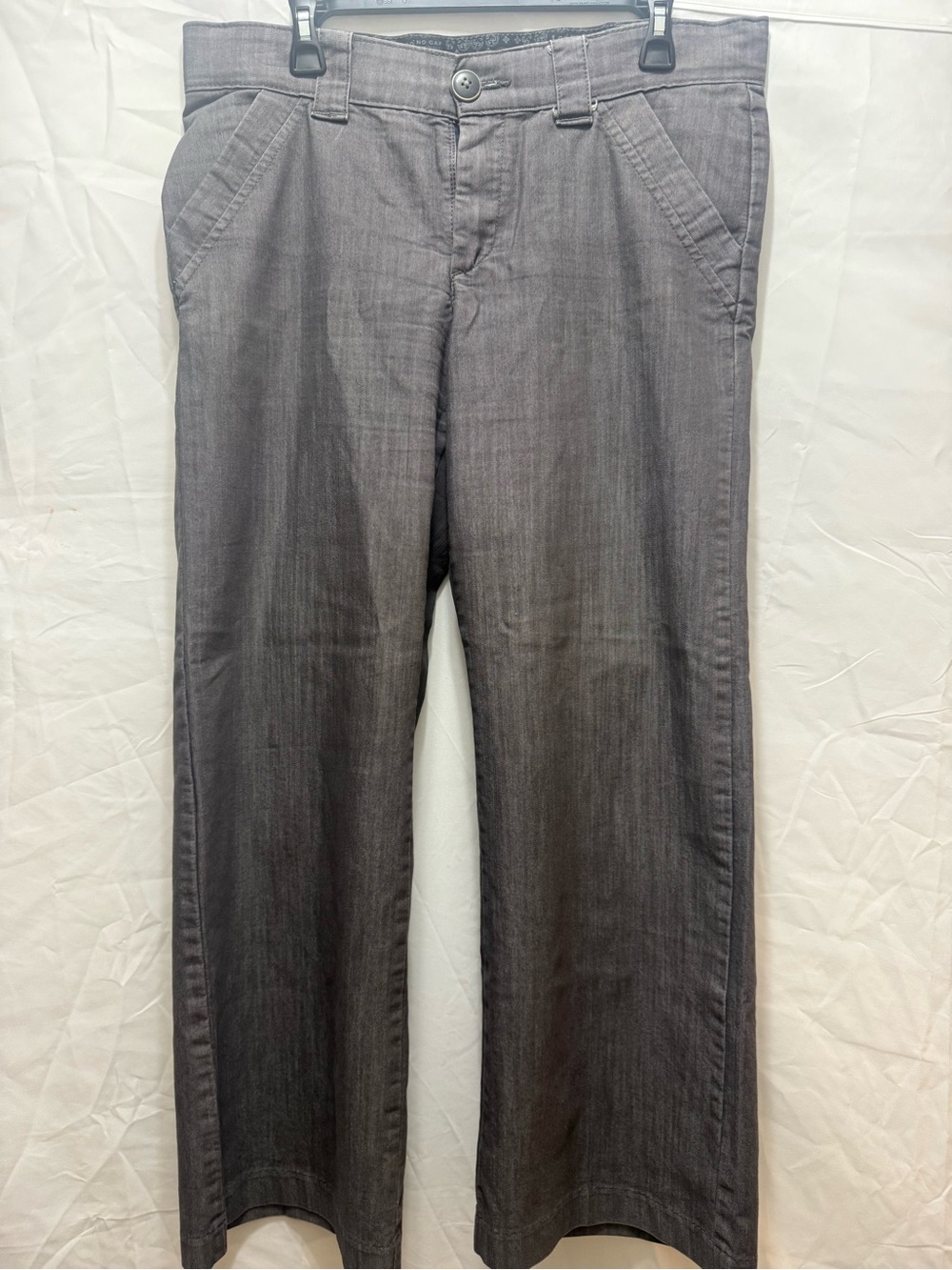 Lee Men's Charcoal Straight Jeans